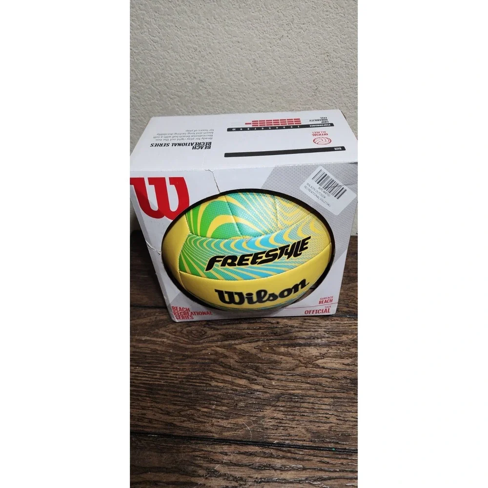 WILSON FREESTYLE VOLLY BALL Beach‎ Size Official Surface Beach New